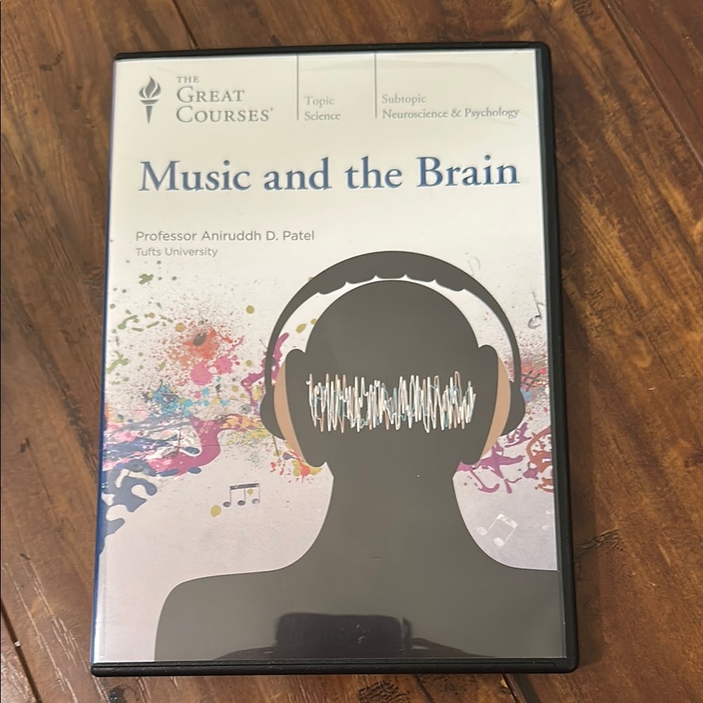 The Great Courses Music and the Brain 3 DVD Lecture Set